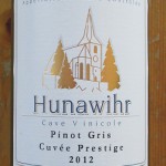 Cave de Vinicole de Hunawihr – AOC Alsace Pinot Gris Cuvée Prestige 2012
