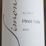 2010 Pinot Gris, Domaine Simonis, Alsace