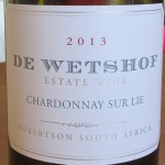 Chardonnay Sur Lie Wetshof 2013