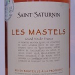 Saint Saturnin Les Mastels 2013, rosé
