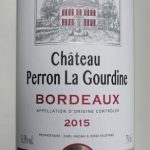 Château Perron La Gourdine 2015