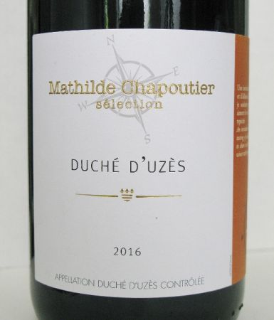Duché d'Uzès Mathilde Chapoutier 2016